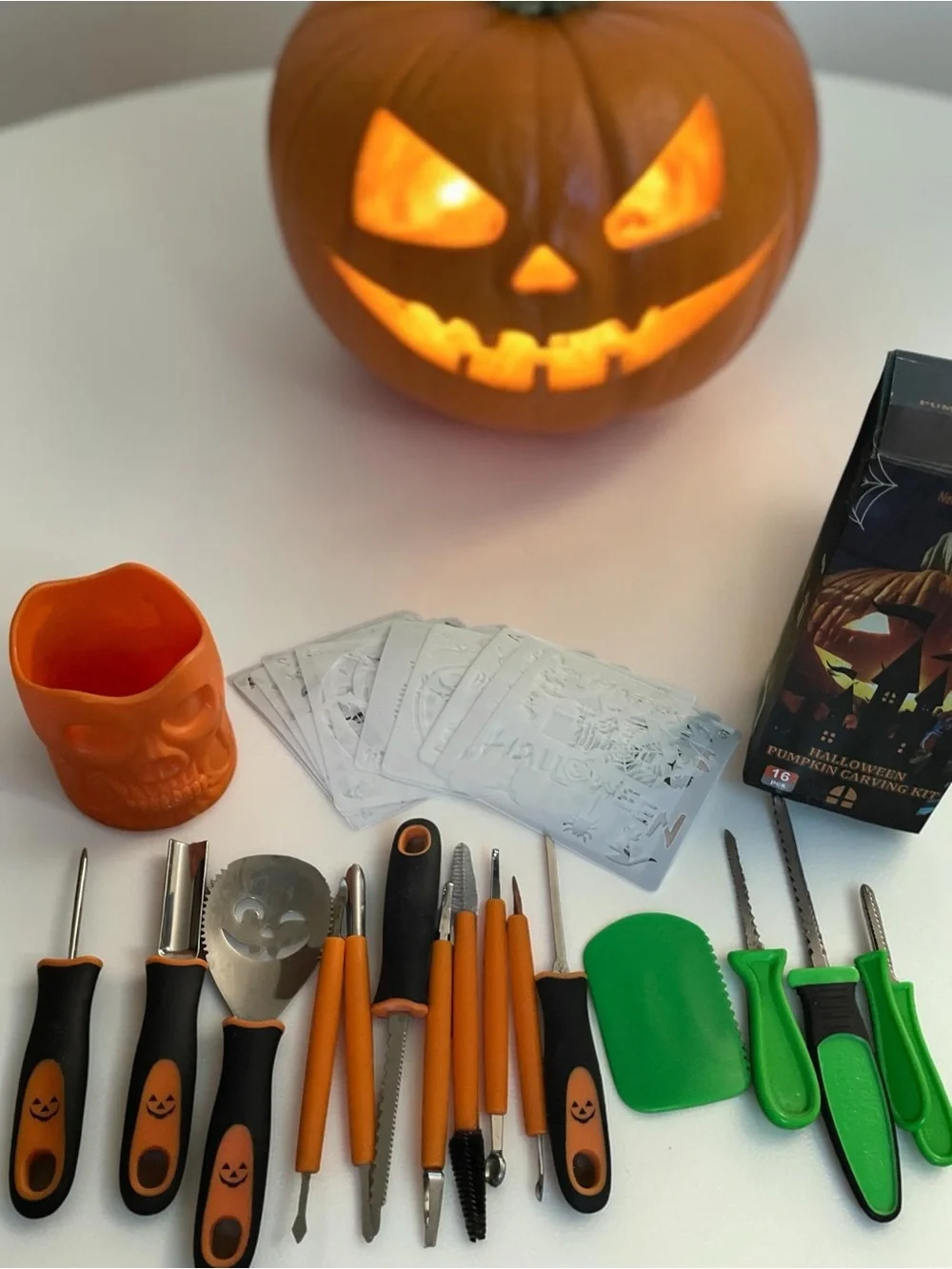HUGE Halloween Pumpkin Carving Bundle — Everything Shown Included!